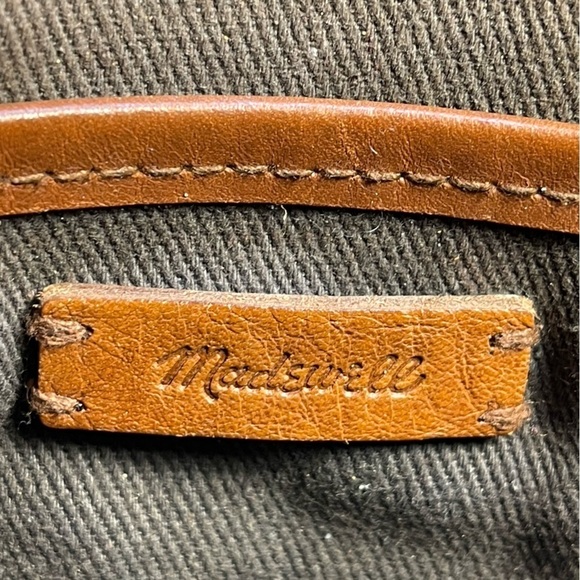 Madewell The Simple Crossbody Leather Bag Brown - Picture 9 of 12